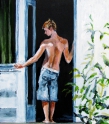 Fenêtre sur cour - 2010 - 23 X 26 cm