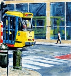 Rue royale (Bruxelles) - 2010 - 29 X 31 cm