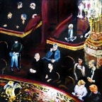 À la Monnaie (Bruxelles) - 2010 - 30 X 30 cm