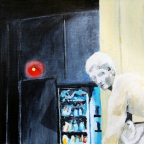 L‘académie de Molenbeek (Bruxelles) : la machine à boissons - 2013 - 30 X 30 cm