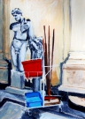 L‘académie de Molenbeek (Bruxelles) : nettoyage - 2013 - 20,5 X 29 cm