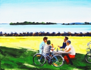 Sweden in june : an eveing in Vadstena - 2013 - 39 X 30 cm