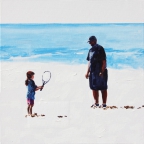 Ernest et Célestine (Popenguine, Sénégal) - 2014 - sur toile - 30 X 30 cm