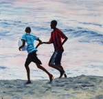 Le bidon (Popenguine, Sénégal) - 2014 - 31 X 30 cm