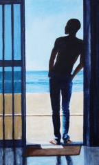 Contre-jour (Popenguine, Sénégal) - 2014 - 30 X 50 cm