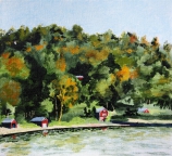 Landscape in Höga Kusten (Suède) - 2014 - 32 X 29
